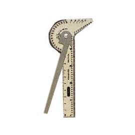 GENERAL 16ME Multi-Use Rule and Gauge, Stainless Steel