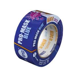 IPG 9533-2 Specialty Masking Tape, 60 yd L, 1.87 in W, 5-1/2 mil Thick, Synthetic Rubber Adhesive, Blue