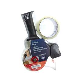 IPG 2892 Packaging Tape Dispenser, 54.6 yd L, 1.88 in W, 1.6 mil Thick, Hot Melt Adhesive