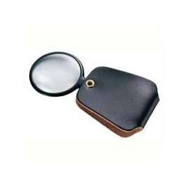 GENERAL 532 Pocket Reading Magnifier, 1 in Mirror, 4 in L Focal
