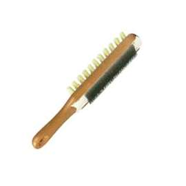 Crescent Nicholson 21467 File Card and Brush, 10 in L, Steel/Wood