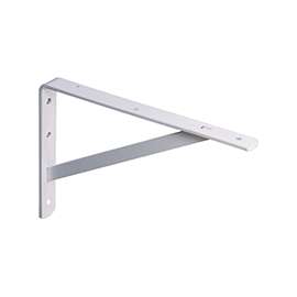 Knape & Vogt 208 WH 550 Shelf L-Bracket, Steel