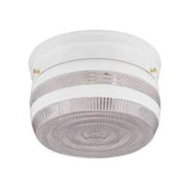 Boston Harbor Dimmable Ceiling Light Fixture, (2) 60/13 W Medium A19/Cfl Lamp, White