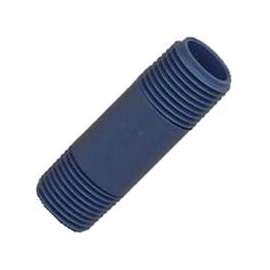 GENOVA 386050D Pipe Nipple, 1-1/4 in MIP x MIP, 5 in L, Gray