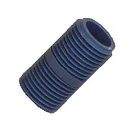 GENOVA 387001D Pipe Nipple, 1-1/2 in MIP x MIP, 1-3/4 in L, Gray