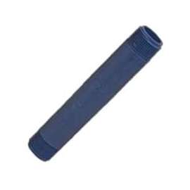 GENOVA 3407100 Pipe Nipple, 1-1/2 in MIP x MIP, 10 in L, Gray