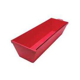 Marshalltown 914 Mud Pan, 13-1/4 in L Bottom, 3 in W Bottom, Plastic