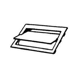 VESTAL 49 Ash Dump, 9 in W x 4-1/12 in H, Iron