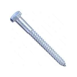 MIDWEST FASTENER 05559 Lag Screw, 1/4 in Thread, 2 Grade, Galvanized, 100 Pack