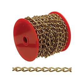 Campbell 0719027 Twist Chain, 5 lb Working Load Limit, 90, Nickel