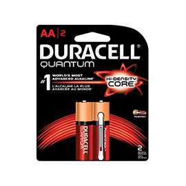 Duracell 66215 Alkaline Battery, AA, 1.5 V