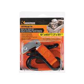 KEEPER 05110 Tie-Down, 400 lb Weight Capacity, 10 ft L, Nylon