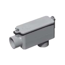 Carlon E986K-CAR Rigid Conduit Body, Gray