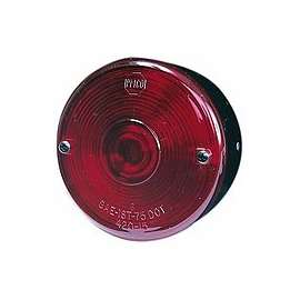 PM V428S Tail Light, Incandescent Lamp, Black Lamp