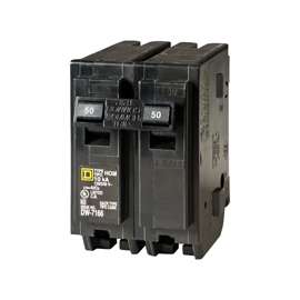 Square D Homeline HOM250C Miniature Circuit Breaker, 120/240 V, Thermal Magnetic Trip, Plug-In Mounting