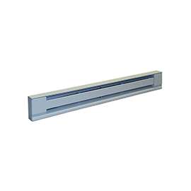 TPI 2900S Series H2905-028SW Baseboard Heater, 1706/1275 Btu/hr, 208/240 V, 2.1/1.8 A, White