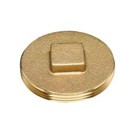 Oatey 42371 Cleanout Plug with Raised Head, 2-1/2 in
