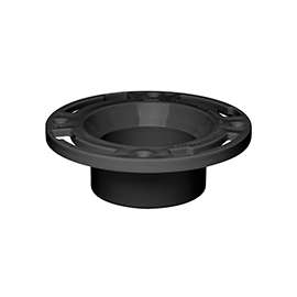 Oatey 43548 Closet Flange, 4 in, ABS, Black