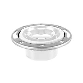 Oatey 43553 Closet Flange, 3, 4 in, PVC, White