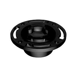 Oatey 43556 Closet Flange, 3, 4 in, ABS, Black