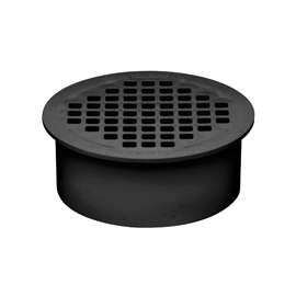Oatey 43560 Snap-In Drain, Black