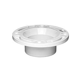 Oatey 43621 Closet Flange, 4 in, PVC, White