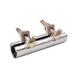 B & K 160-704 2-Bolt Pipe Repair Clamp, Stainless Steel