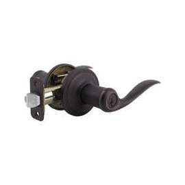 Kwikset Signature Series 740TNL11PSMTCP Entry Lever Lockset, Keyed Key, 2 Grade, Venetian Bronze