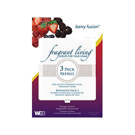WEB Fragrant Living WSDR-BF Air Freshener, Berry Fusion