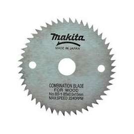 Makita 721003-8 Circular Saw Blade, 3-3/8 in Dia, 0.59 in Arbor, Steel