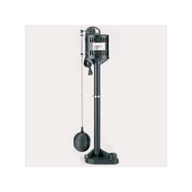 Sta-Rite Simer 5020B-04 Sump Pump with Float Switch, 1-1/4 in Inlet, 1-1/4 in Outlet, 3480 gph, 0.33 hp, Thermoplastic