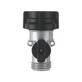 Gilmour 05V Shut-Off Valve, Zinc, Chrome
