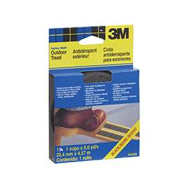 3M Safety-Walk 7634 Outdoor Tread, 4.572 m L, 1 in W