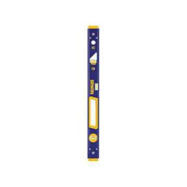 IRWIN 1794076 Box Beam Level, 3-Vial, Aluminum