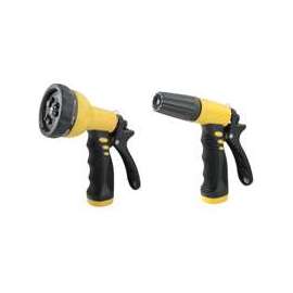 Landscapers Select 3-Way Adjustable Garden Nozzle Set, Yellow/Black