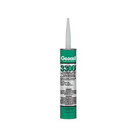 Geocel 3300 Series 68103 Polyurethane Sealant, Black, 10.1 oz Cartridge