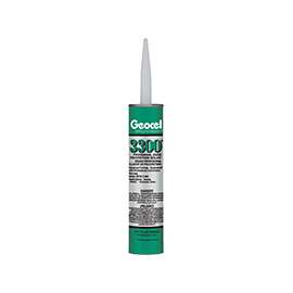 Geocel 3300 Series 68101 Polyurethane Sealant, White, 10.1 oz Cartridge