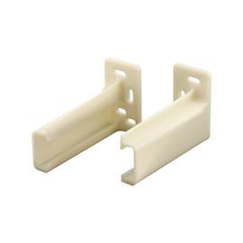 Prime-Line R 7265 Drawer Track Backplate, Nylon, Raw