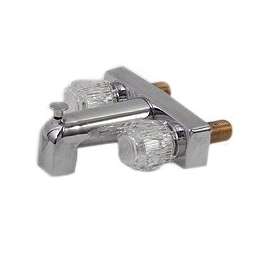 US Hardware P-009NB Faucet Diverter, Brass, Chrome