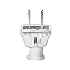 Eaton Wiring Devices 183W-BOX Flat Electrical Plug, 125 V, 15 A, Rubber