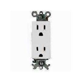 Eaton Wiring Devices 1107W-BOX Duplex Receptacle, 15 A, 2-Pole, 5-15R, White