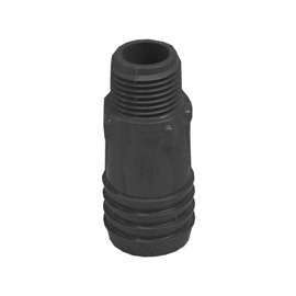 GENOVA 380451 Insert Adapter, 1 in Insert x 1/2 in MIP, 200 psi, Polypropylene/PVC