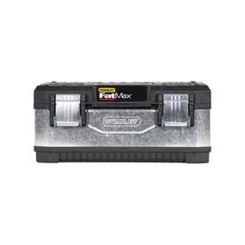 STANLEY FMST20061 Tool Box, 4.4 gal Storage, Easy Grip Handle, Metal/Plastic, Black/Gray