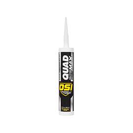 OSI QUAD MAX 1868684 Sealant, White, 9.5 oz Cartridge