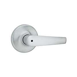 Kwikset 300DL-26D 6AL Privacy Lever, 2 Grade, Satin Chrome