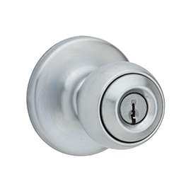 Kwikset 450P-26D Keyed Entry Lever, Satin Chrome