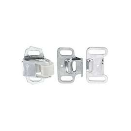 Amerock BP98232G Roller Catch, 1-1/2 in L x 1-1/8 in W Catches, Steel, Zinc