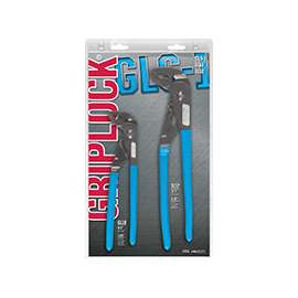 CHANNELLOCK GRIPLOCK GLS-1 Straight Nose Plier Set, Steel