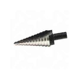 IRWIN Unibit 10234 Stepped Dill Bit Step Drill Bit, Hex Shank, 3/8 in Dia Shank