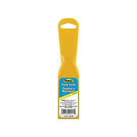 Homax 00015 Putty Knife, 1-1/2 in W Polystyrene Blade, Yellow Handle
